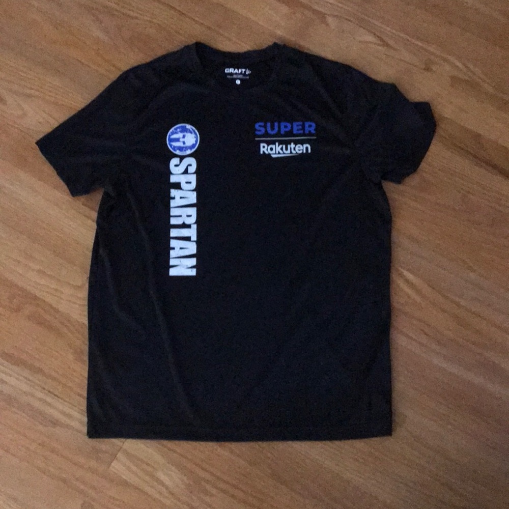 Spartan super men’s large craft finisher shirt
